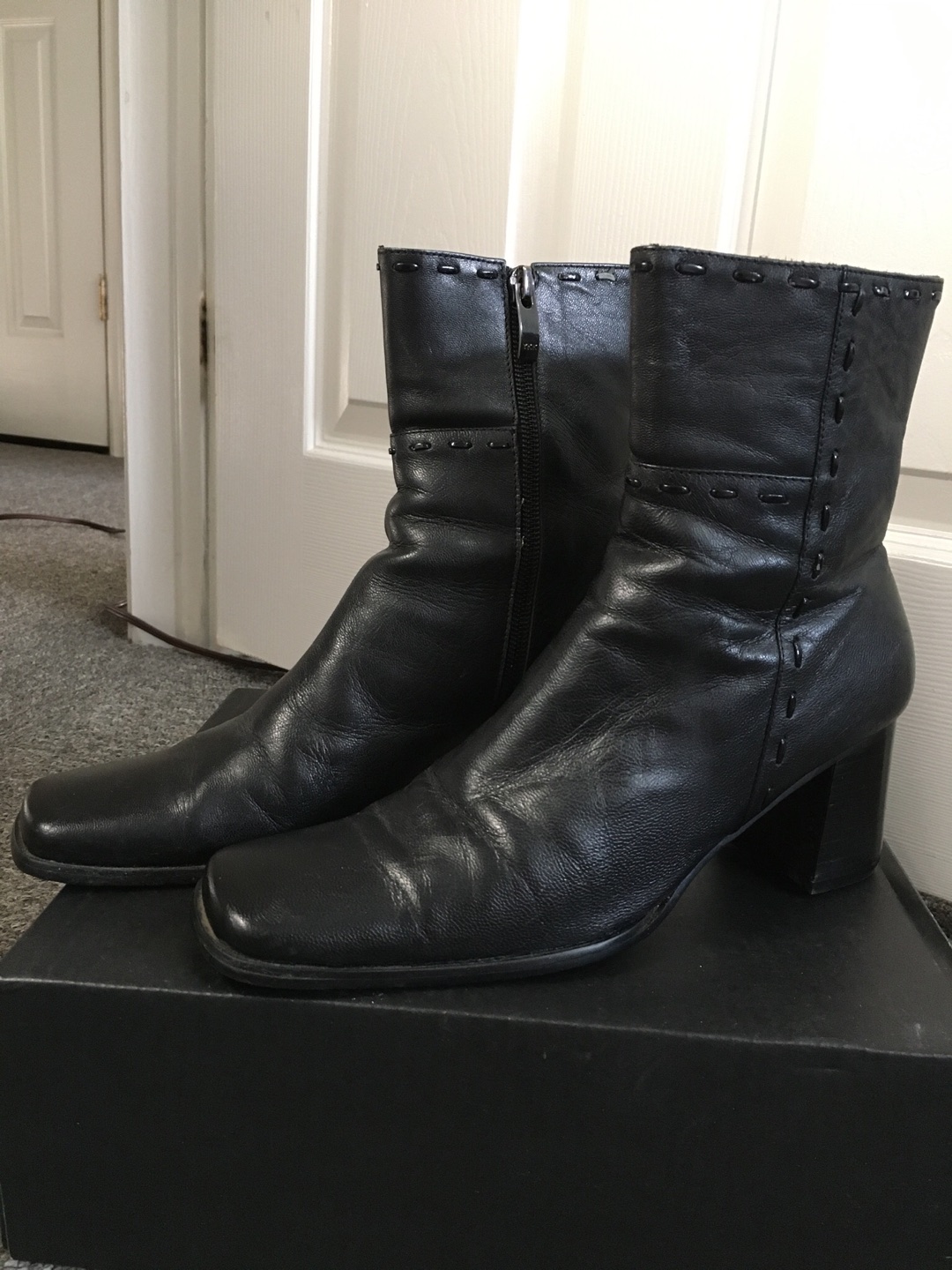 Genuine Leather Ankle boots