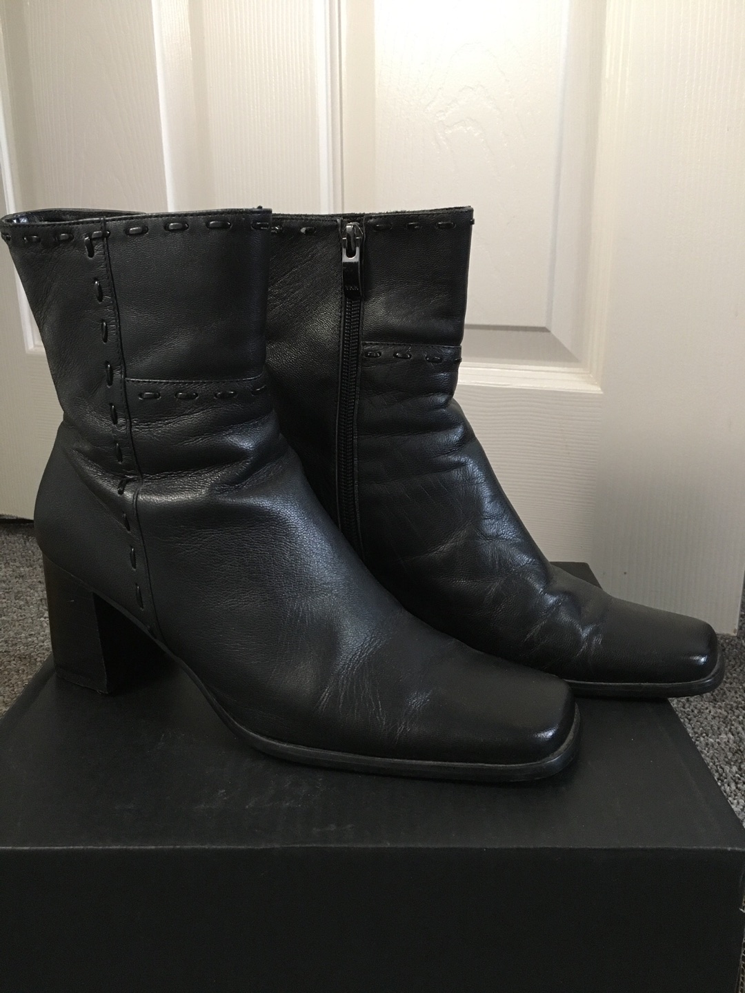 Genuine Leather Ankle boots - photo 3