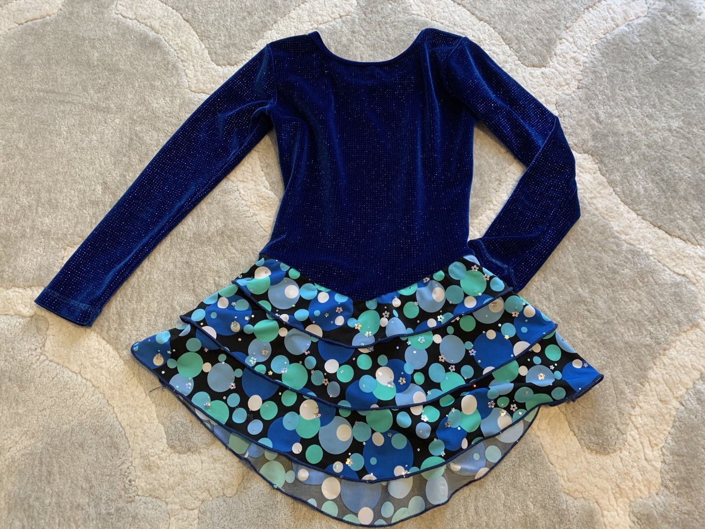 Figure skate dress