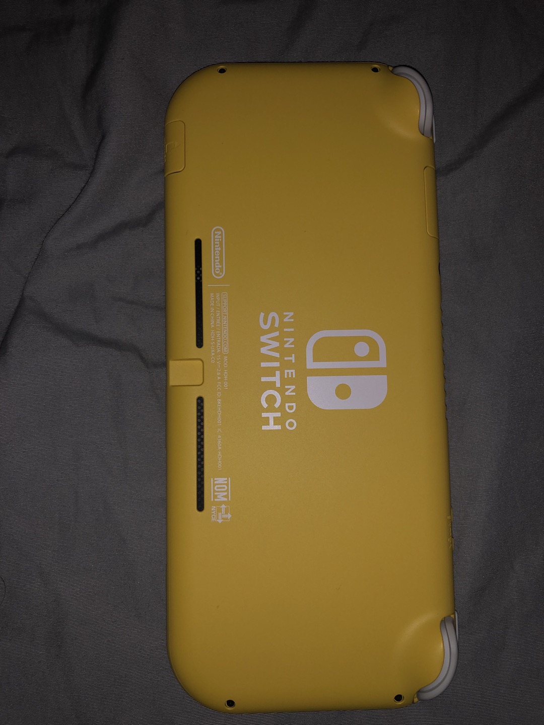 Yellow Nintendo Switch Lite - photo 3