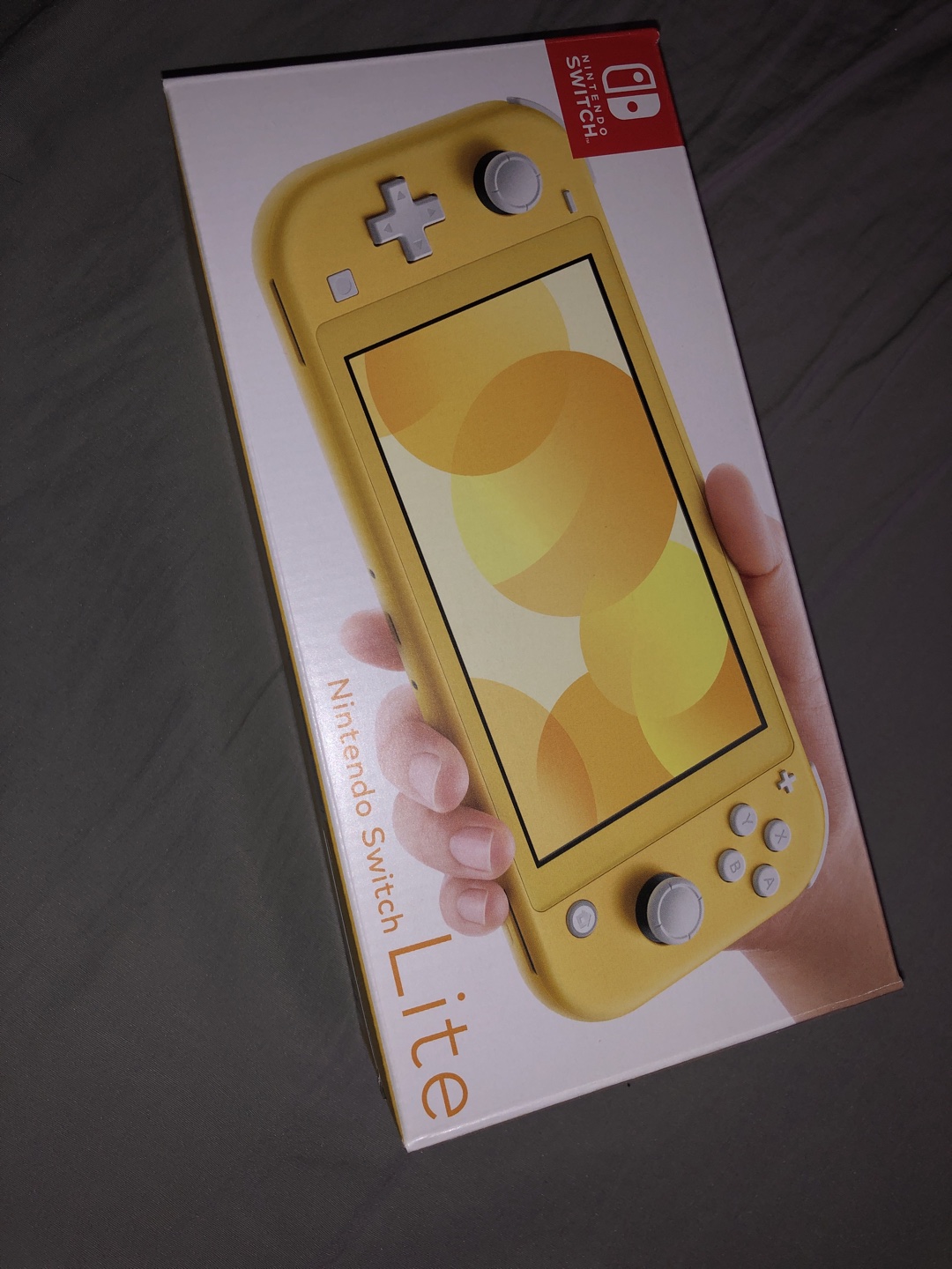 Yellow Nintendo Switch Lite