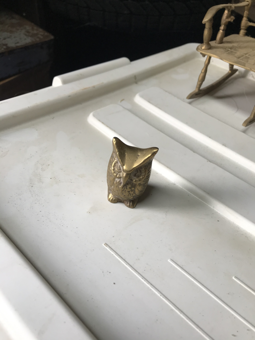 Lot of 3 brass items  - photo 3