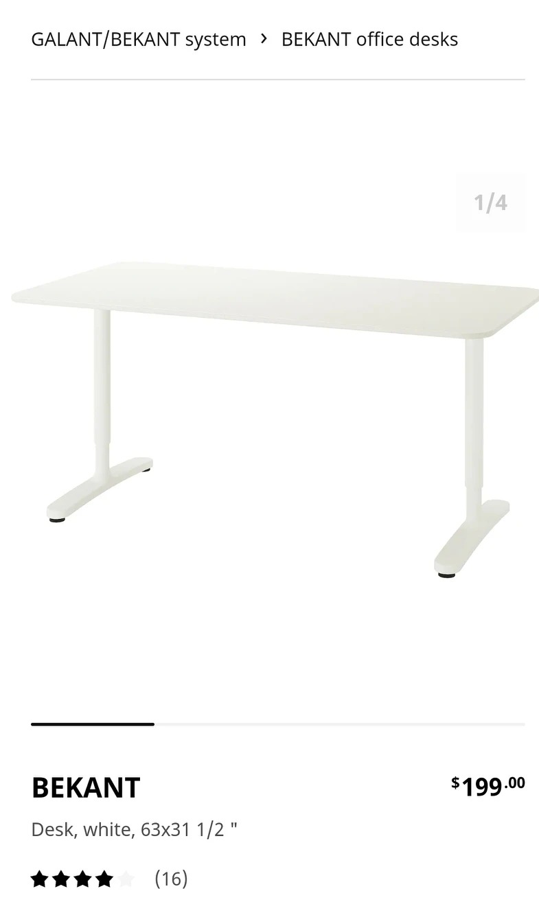 brand new IKEA table