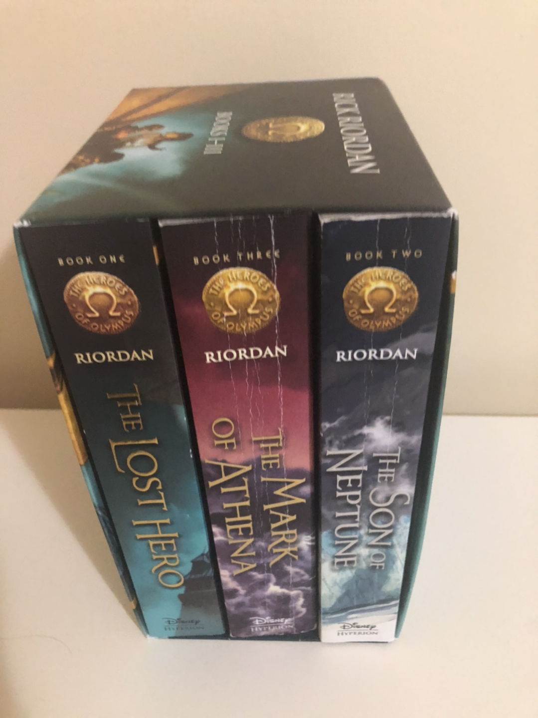 The lost hero . The mark of athena. The son of neptune.  