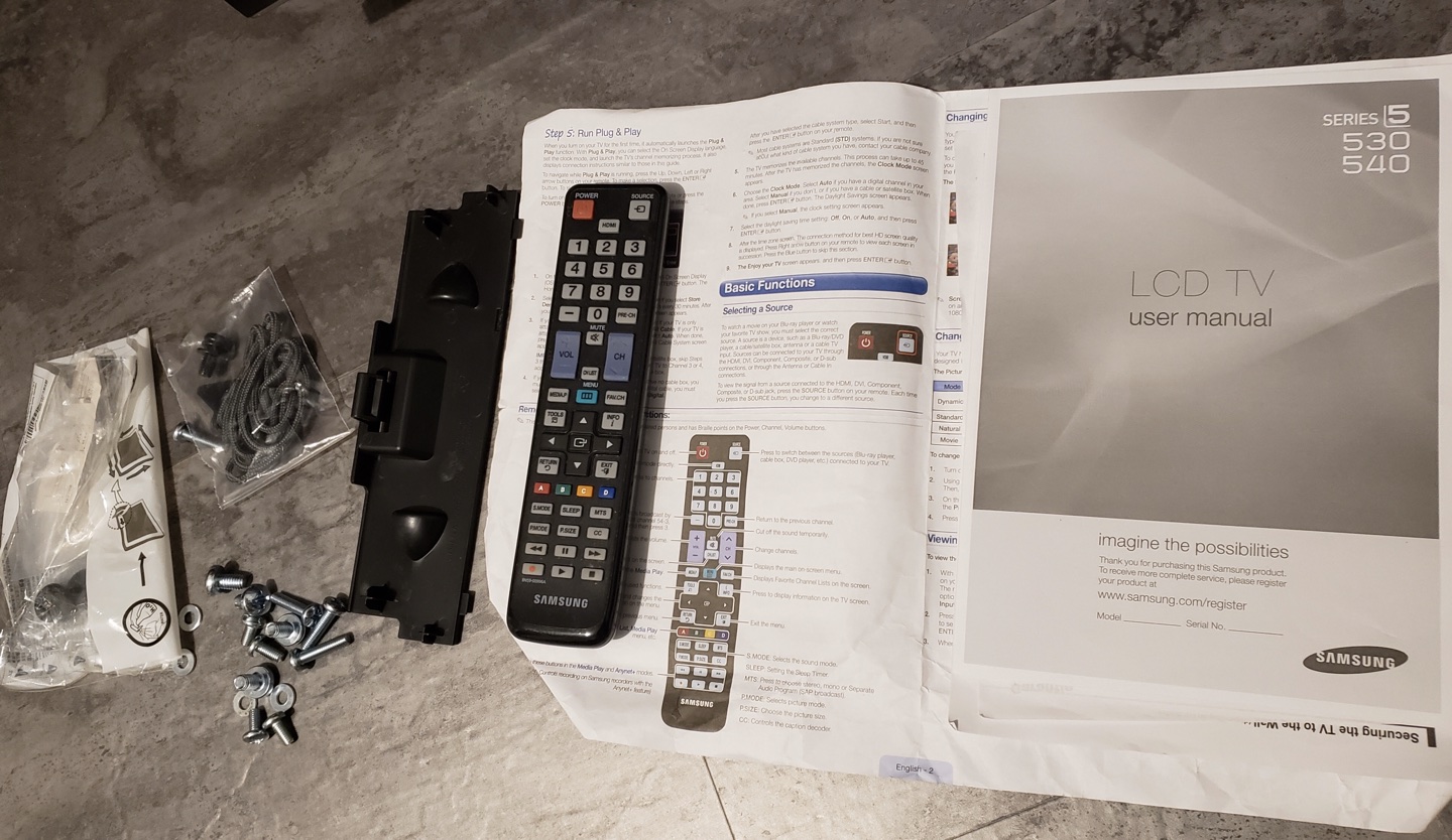 Samsung 46” LCD TV - photo 4