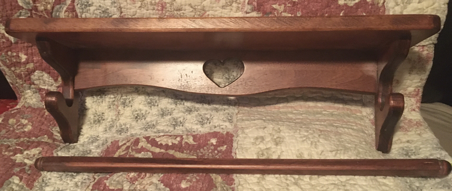 Wood wall mount shelf - photo 2