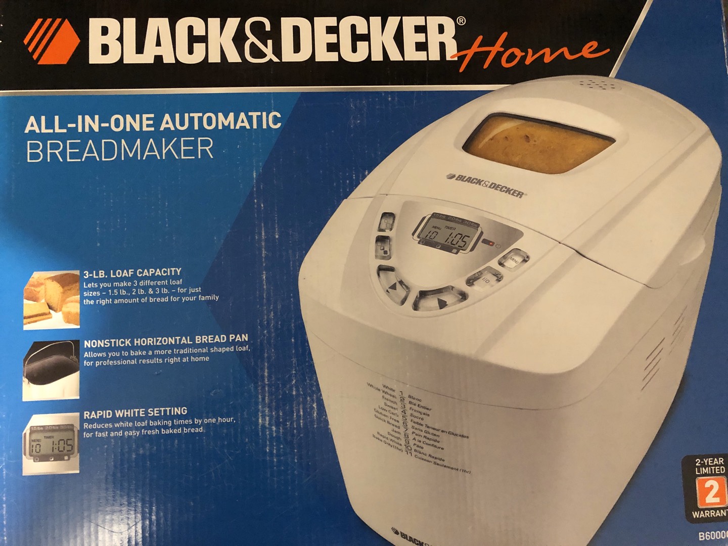 Black & Decker Breadmaker