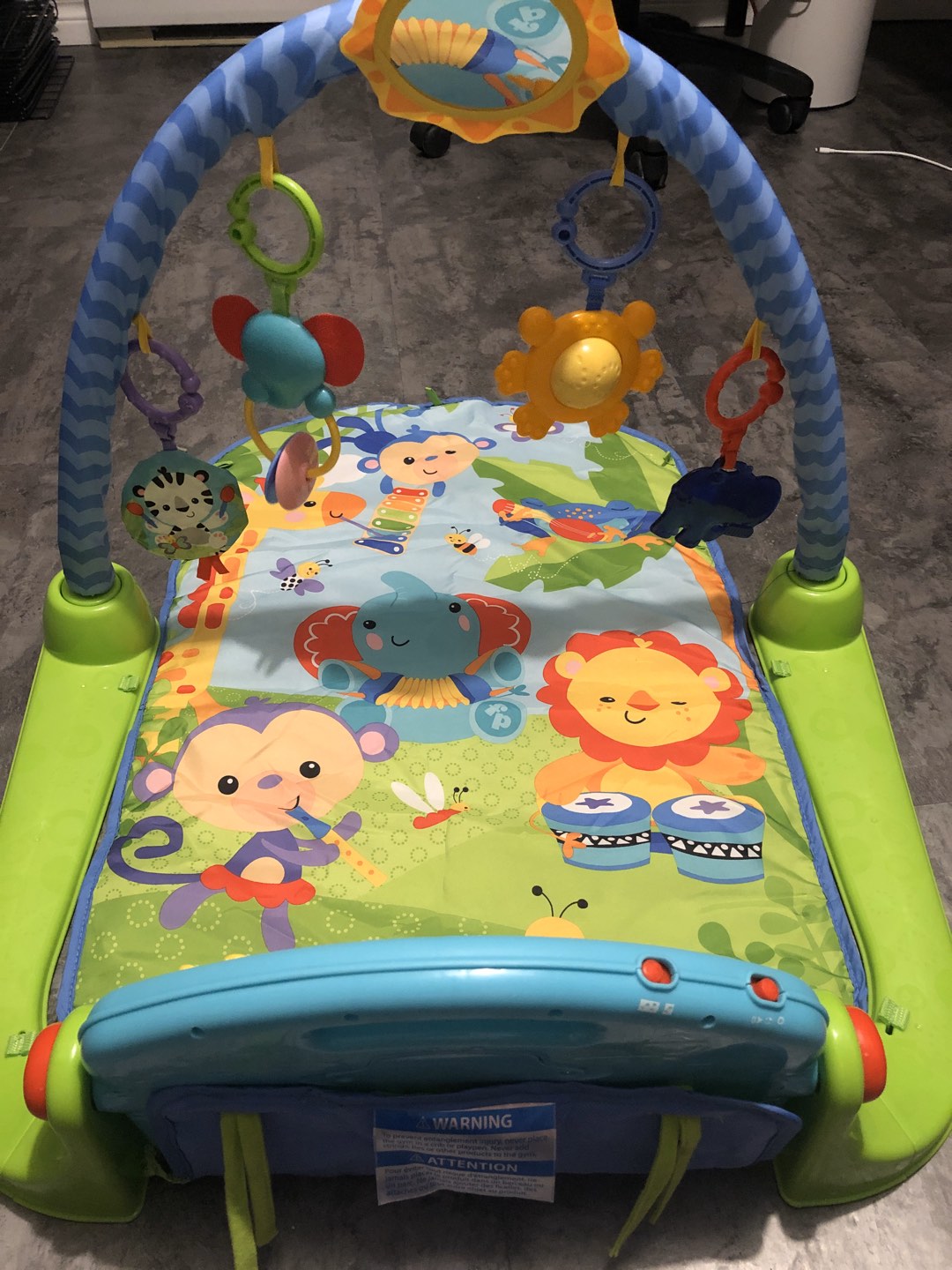 Fisher price kick and play piano gym - photo 2