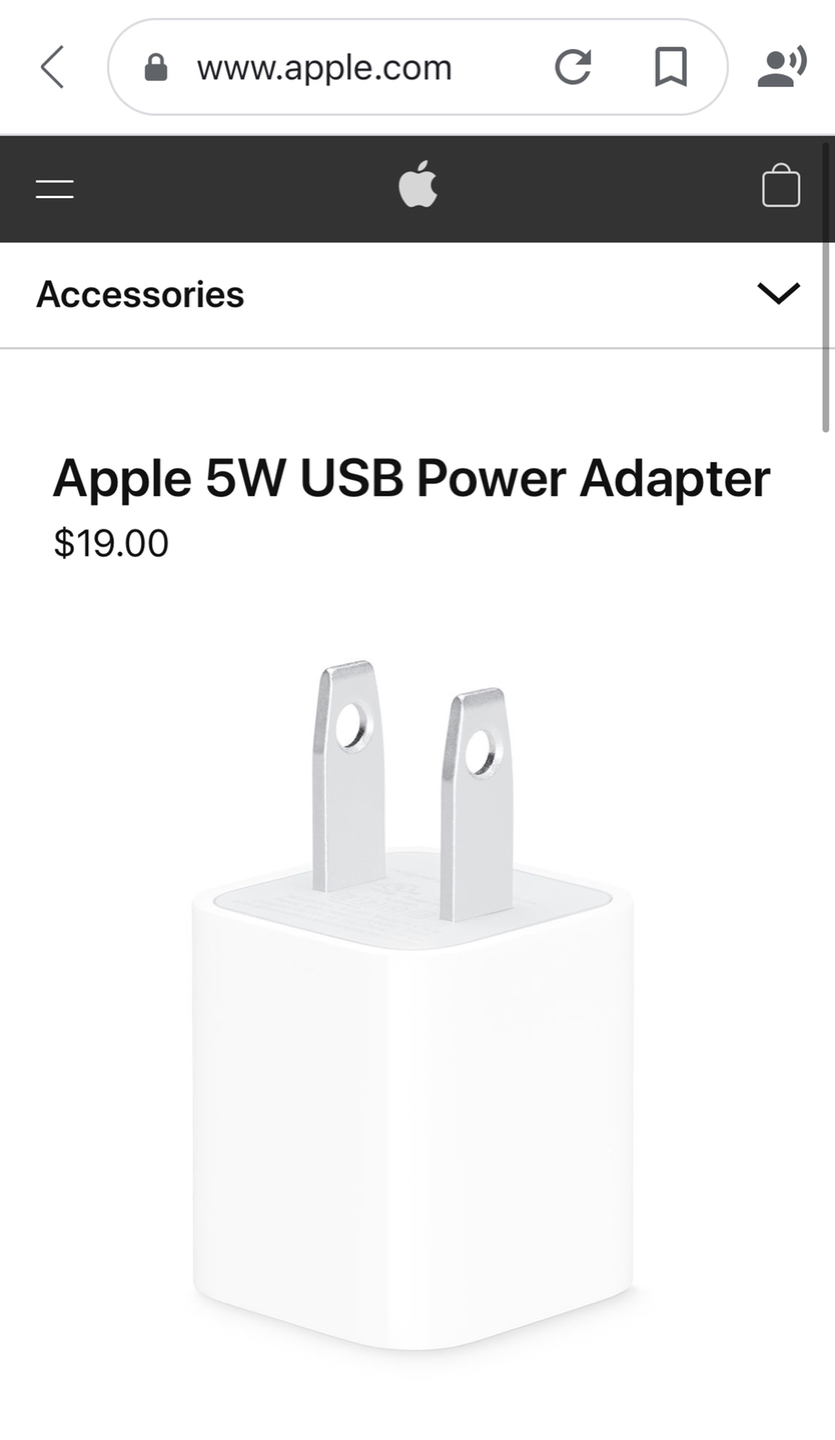 [Apple] iPhone USB Cable / Power Adaptor - photo 2