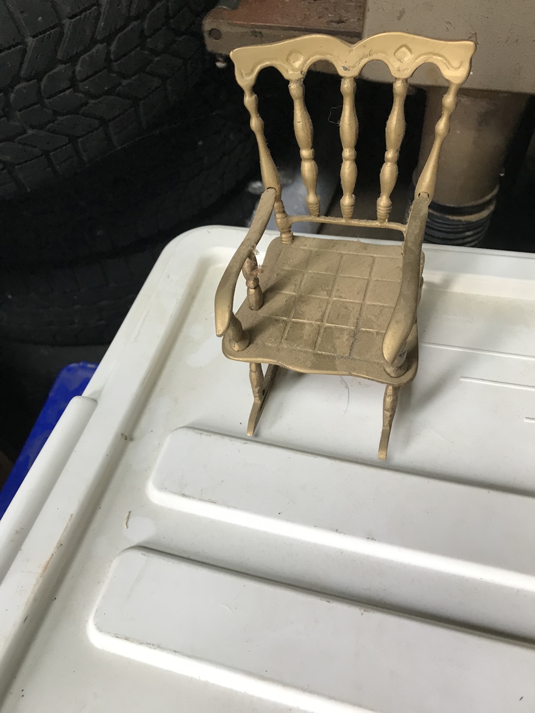 Lot of 3 brass items  - photo 2