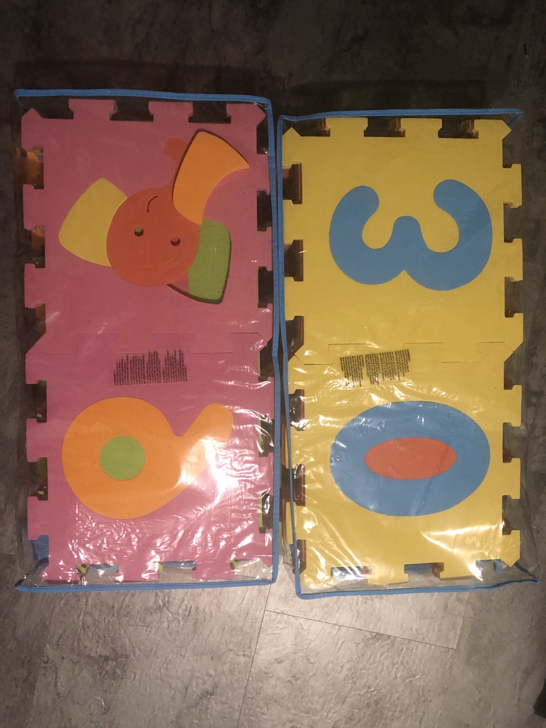 Puzzle play mat