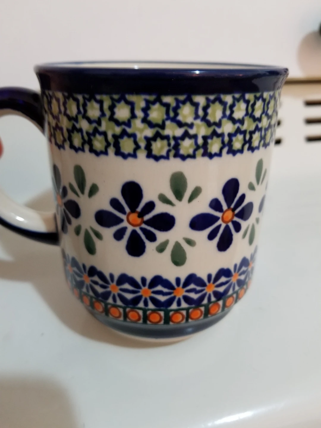 Floral mug