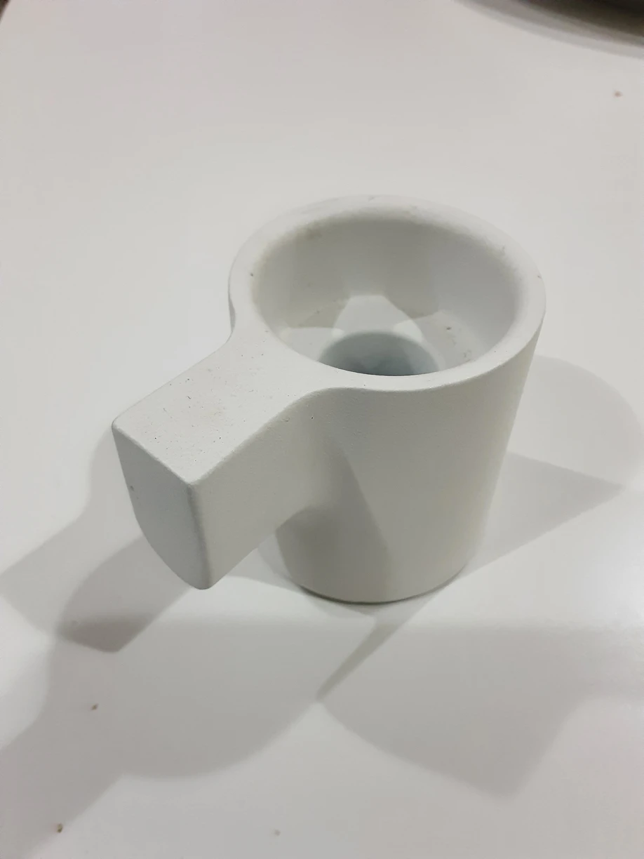 candle holder white