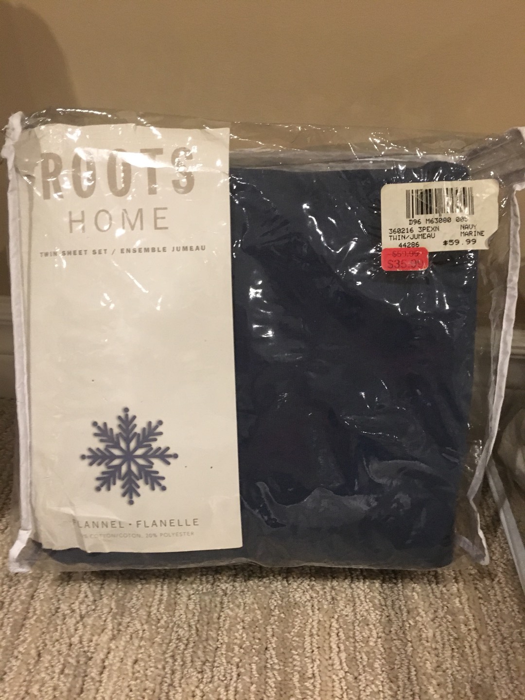 New Flannel Sheets—Twin Size—Made in Canada  - photo 2