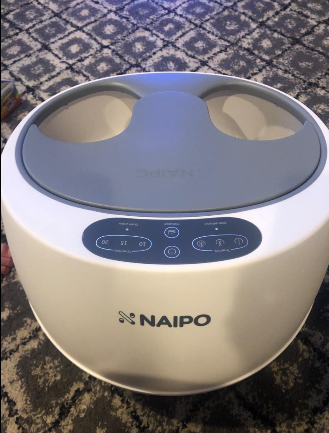 Steam Foot Spa Bath Massager - photo 5