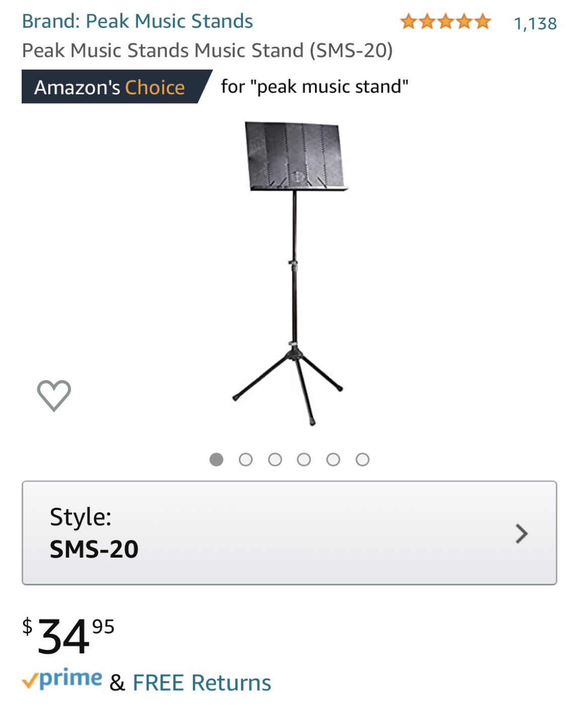 Music stand