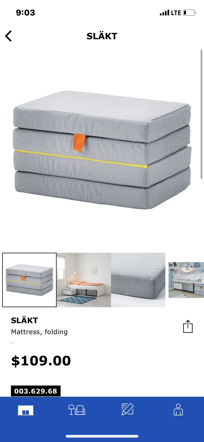 **BRAND NEW**  Ikea Folding mattress - photo 2