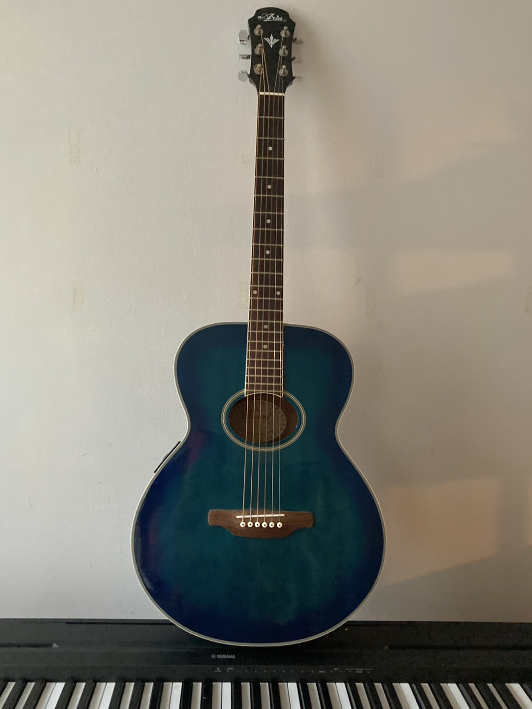 Acoustic Guitar with a pickup 