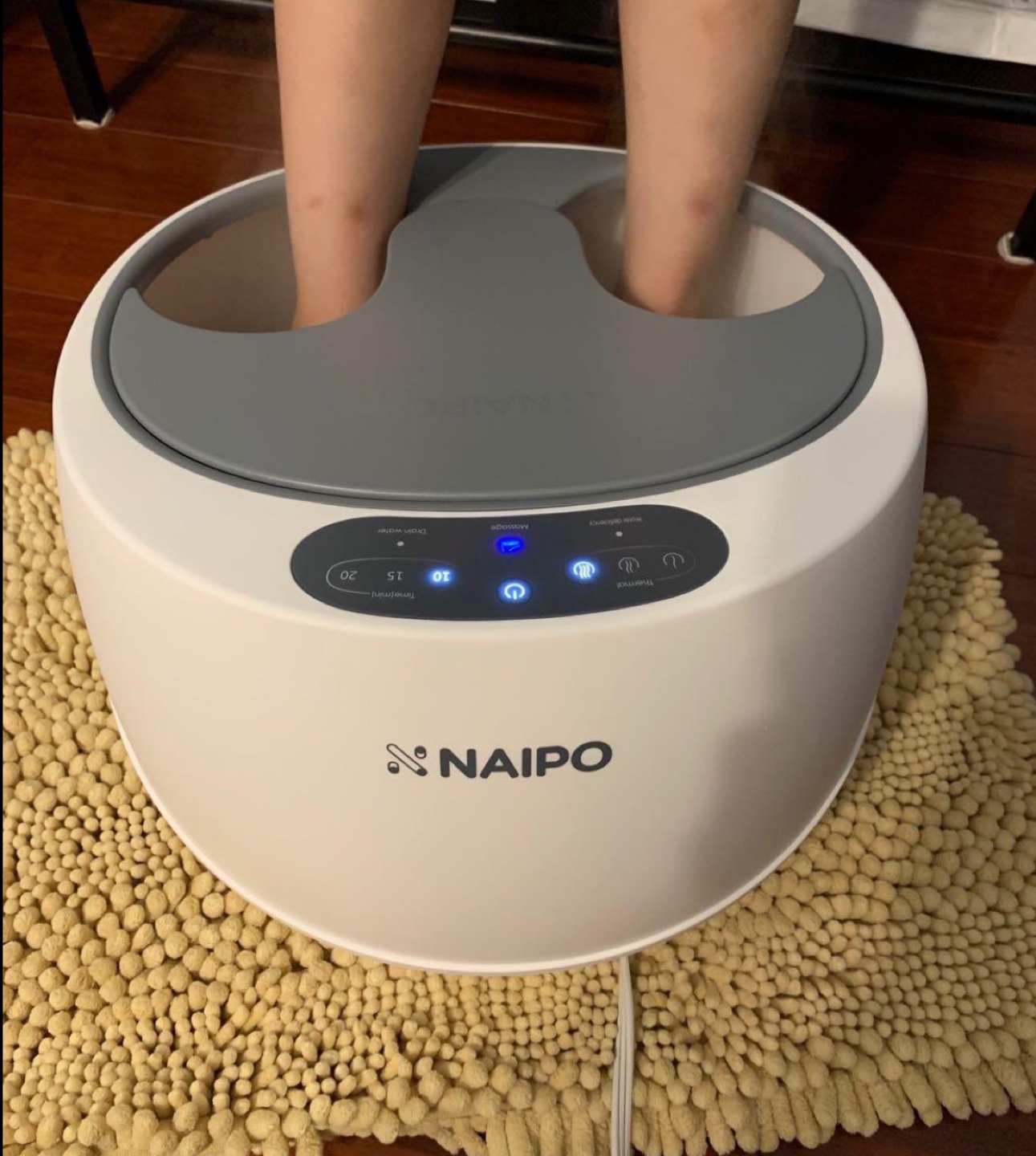 Steam Foot Spa Bath Massager - photo 2