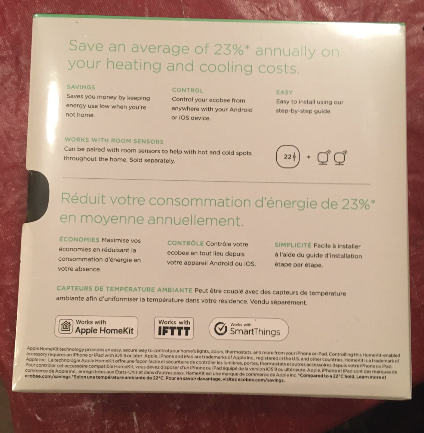 Ecobee 3 Lite Thermostat  - photo 2