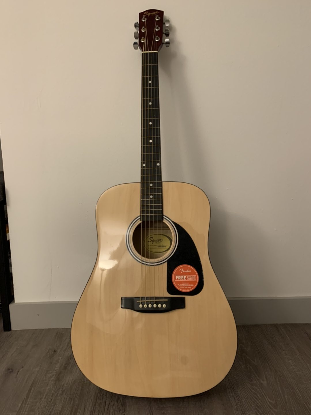Fender squier dreadnought acoustic guitar