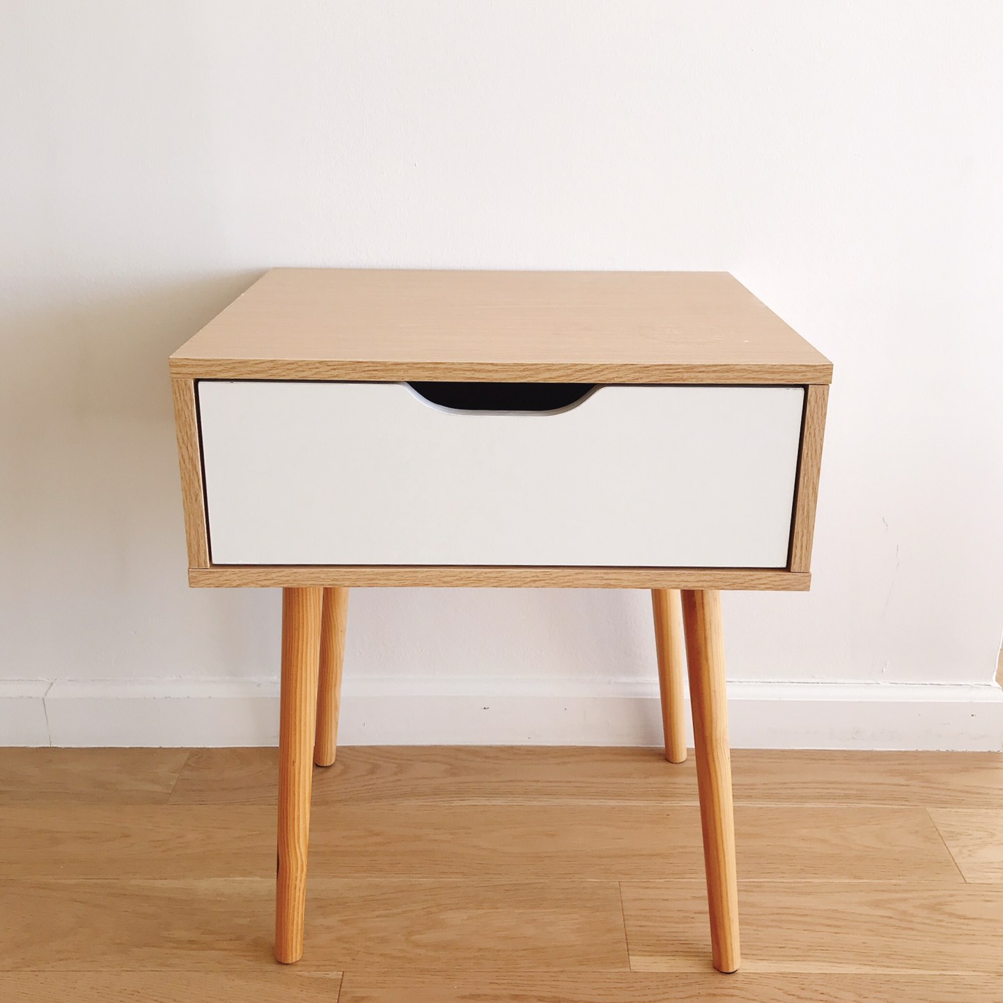 YAHEETECH End Side Table Nightstand with Storage Drawer - photo 2