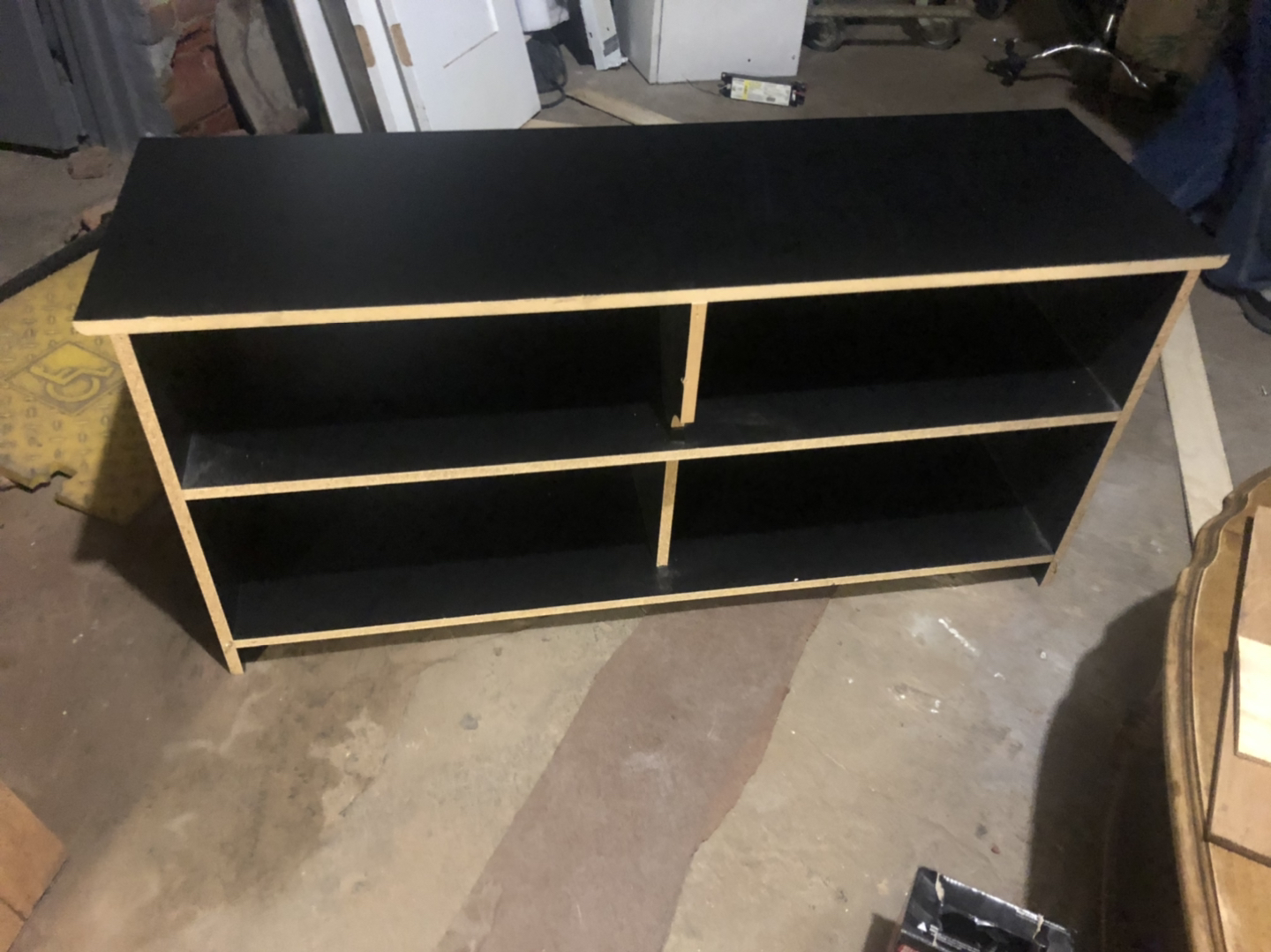 Simple and classic black tv stand - photo 4