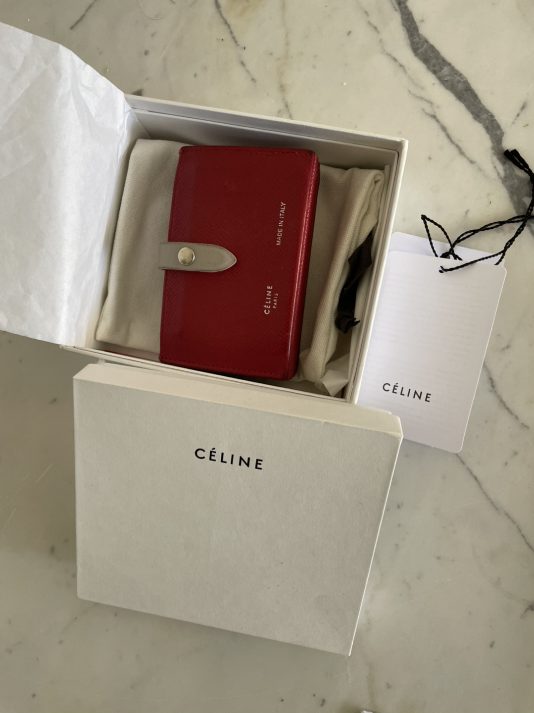 Celine Accordeon Card Holder  - photo 3