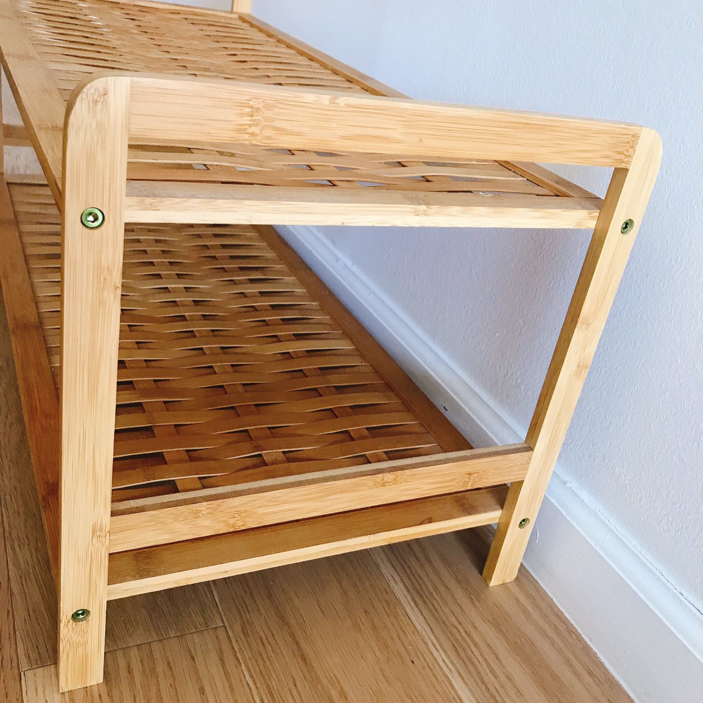 Bamboo 2-Tier Shoe Shelf - photo 5