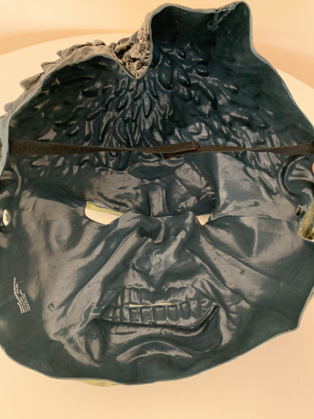 Hulk mask with green body paint for adults  - photo 2