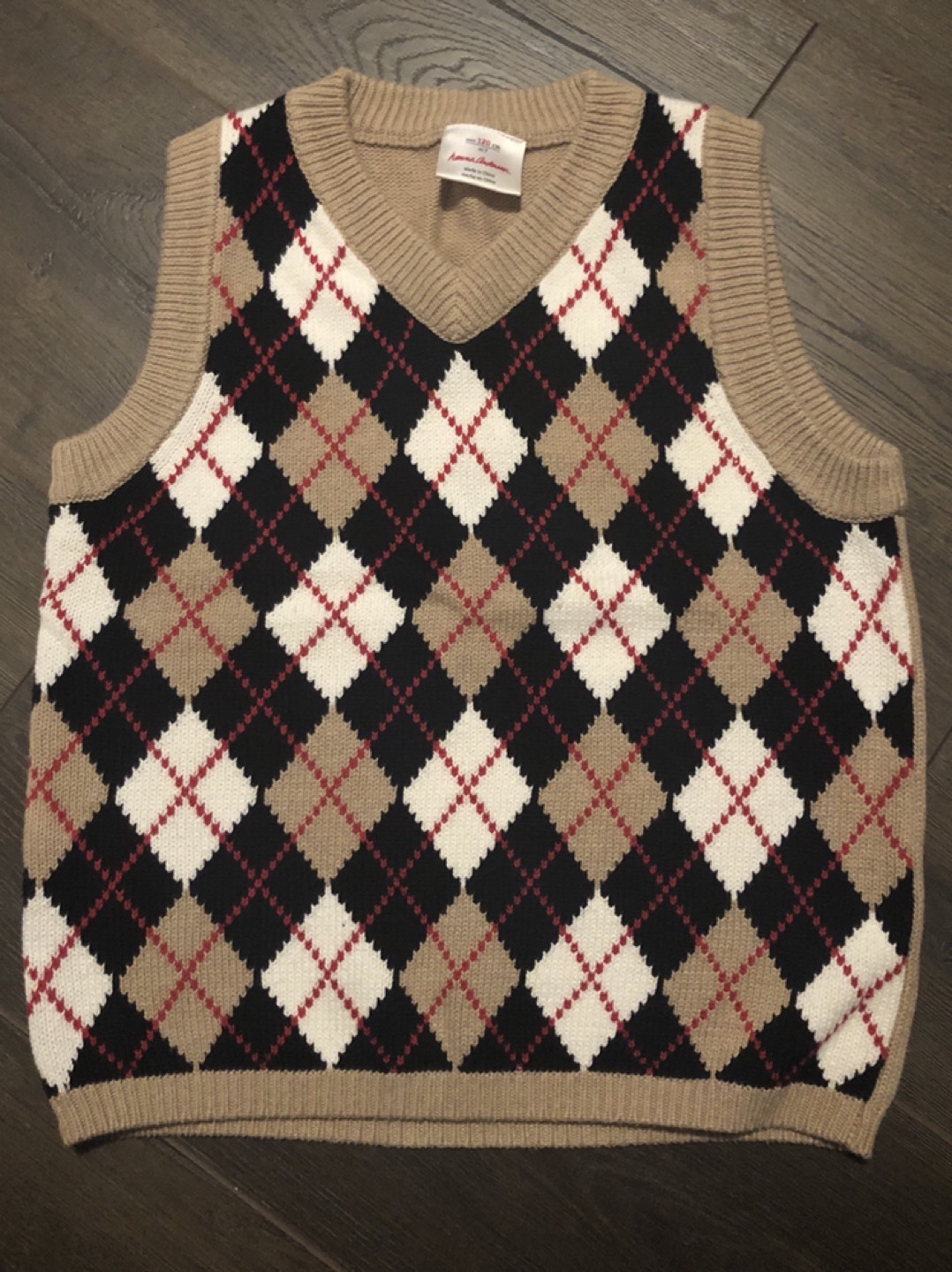 Used boy’s knit vest thumbnail