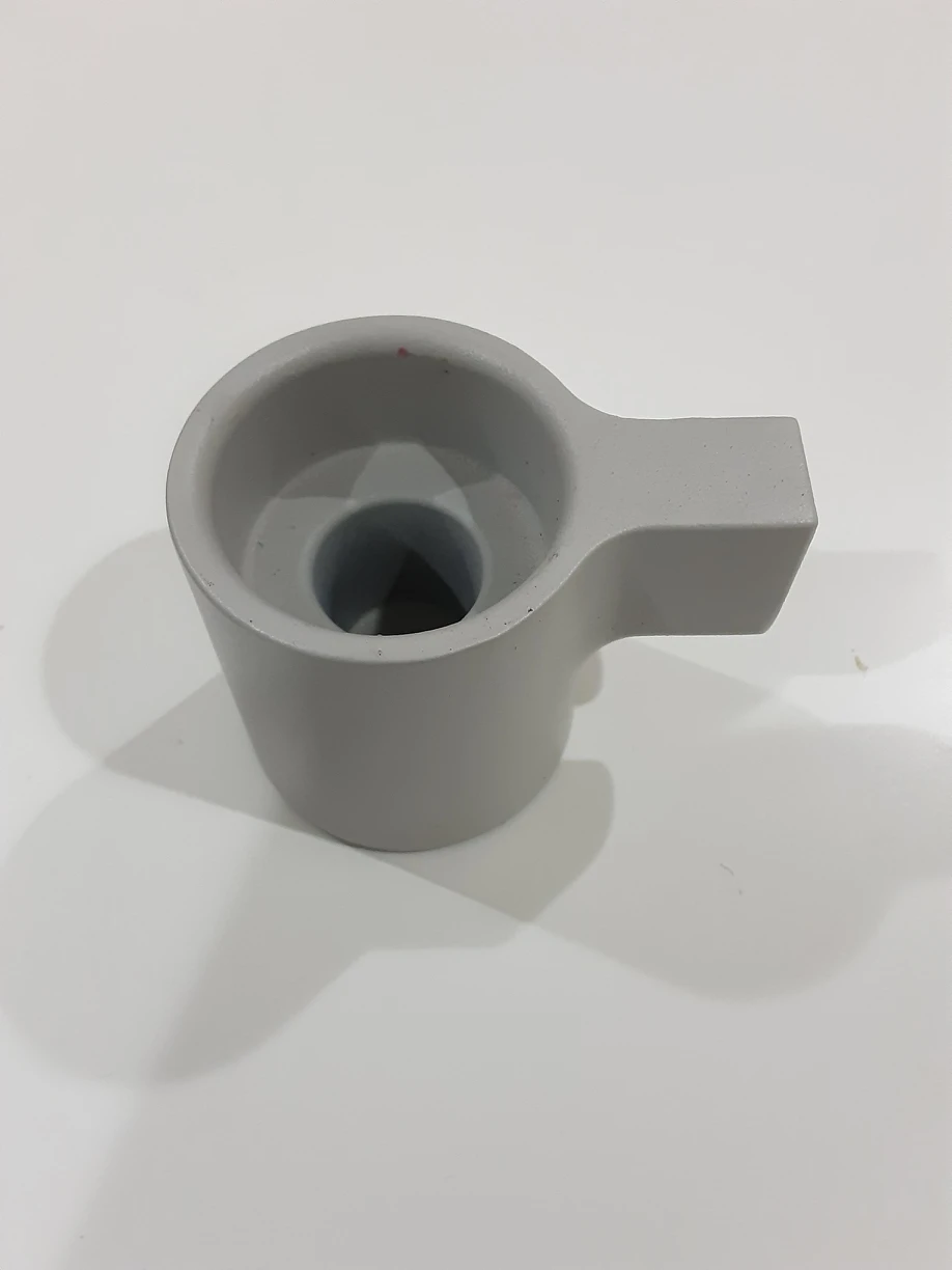 candle holder grey