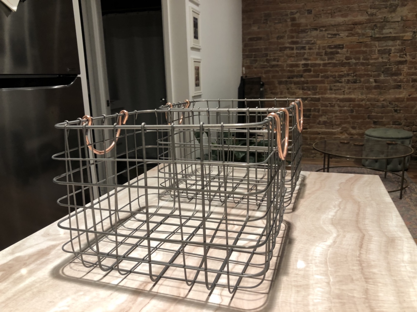 Square Wire Baskets - photo 2