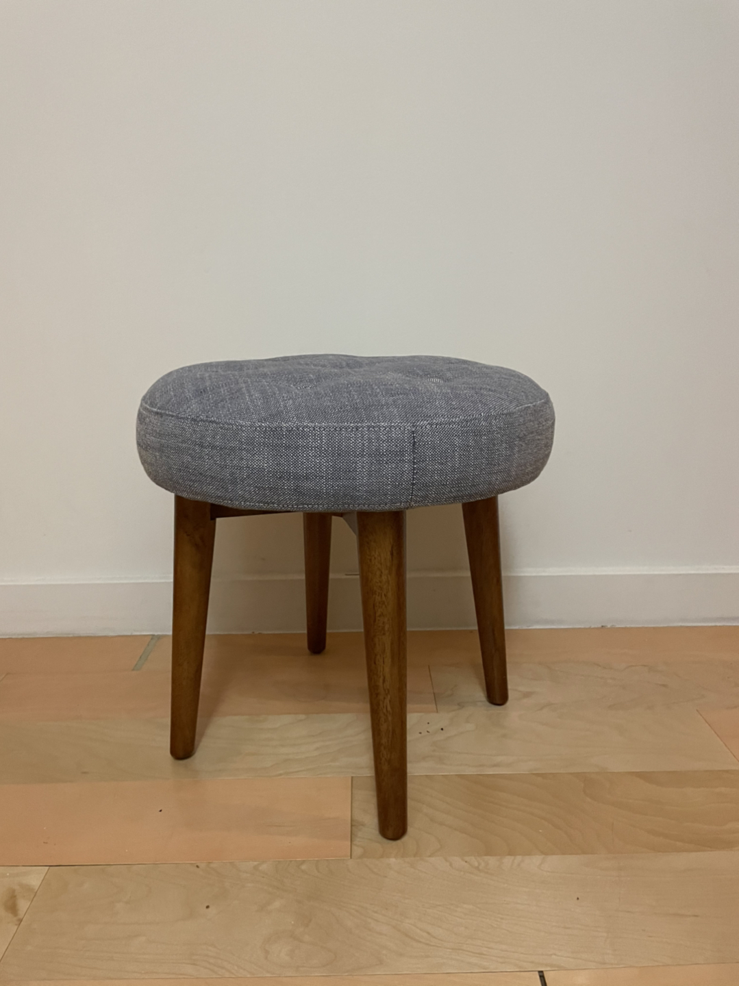 West Elm mid-century stool thumbnail