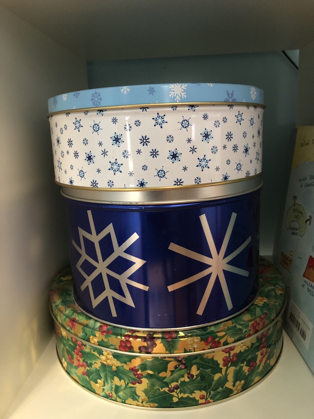 Holiday Cookie Tins