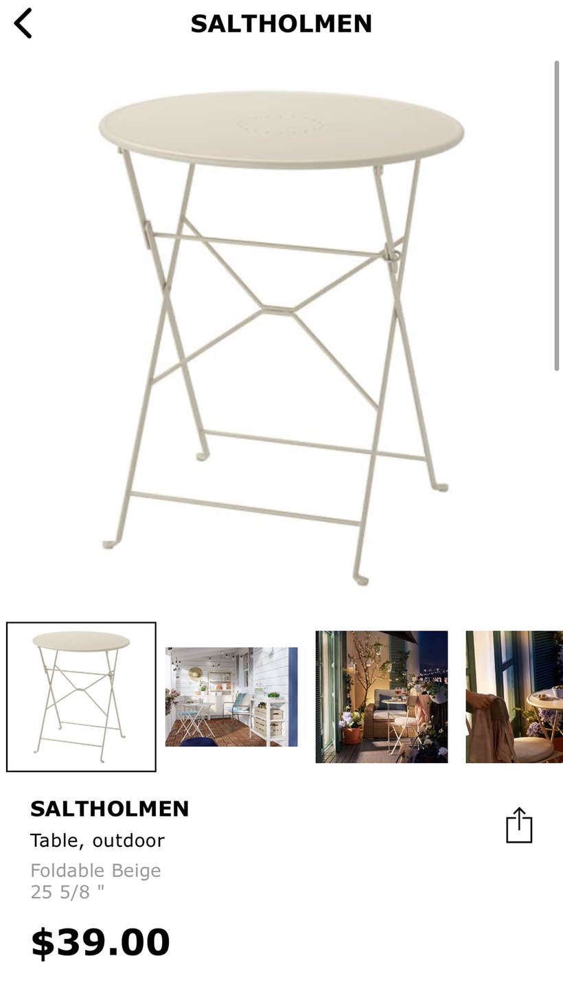 Ikea table & chairs - photo 4