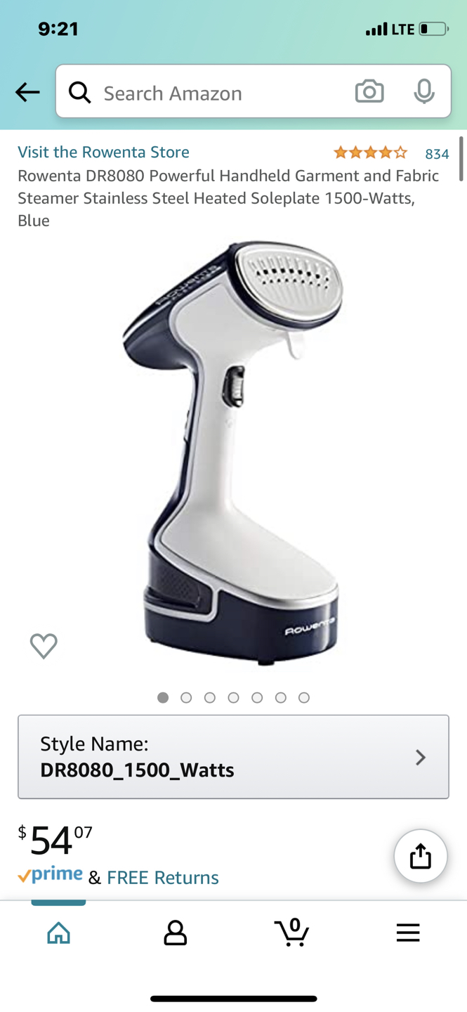 Rowenta handheld steamer - photo 2