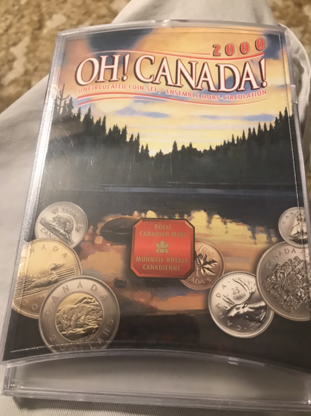 2000 Canadian Uncirculated coin set - photo 3