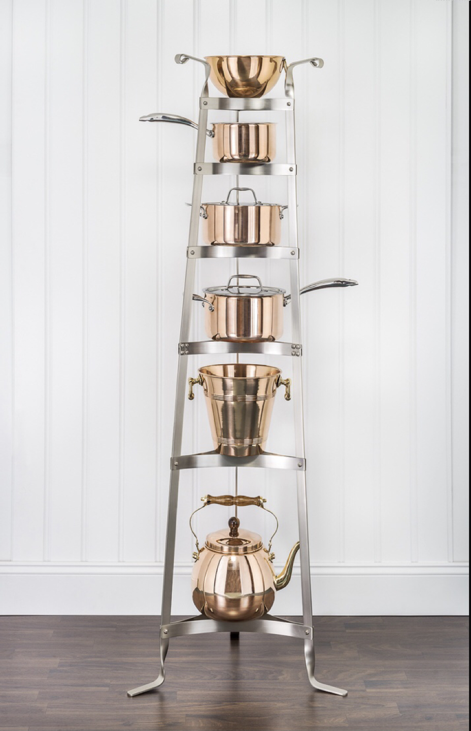 NEW!! Six Shelf Steel Cookware Stand