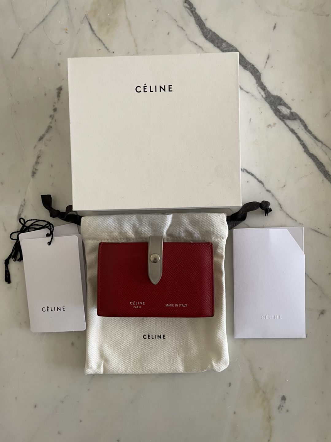 Celine Accordeon Card Holder  thumbnail