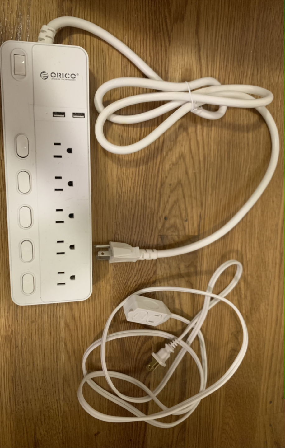 Orico outlet & extension cord