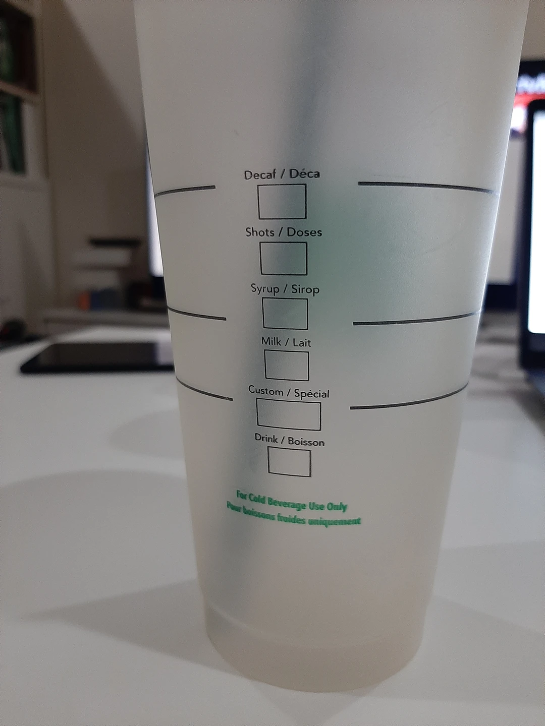 Starbucks plastic tumbler transparent - photo 2