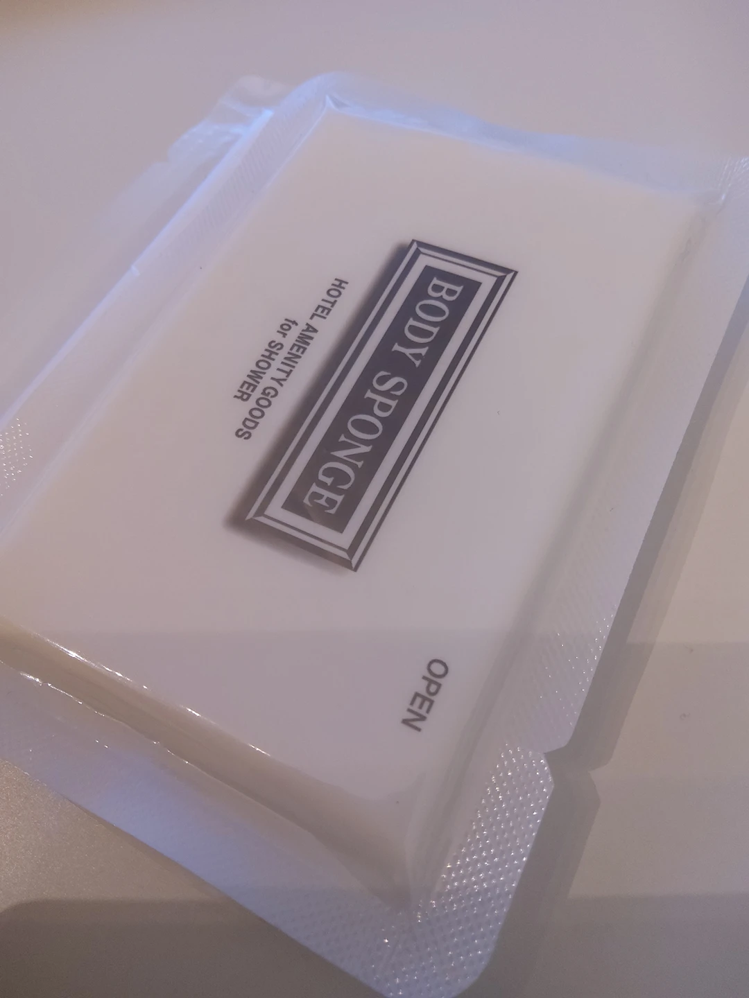 body sponge