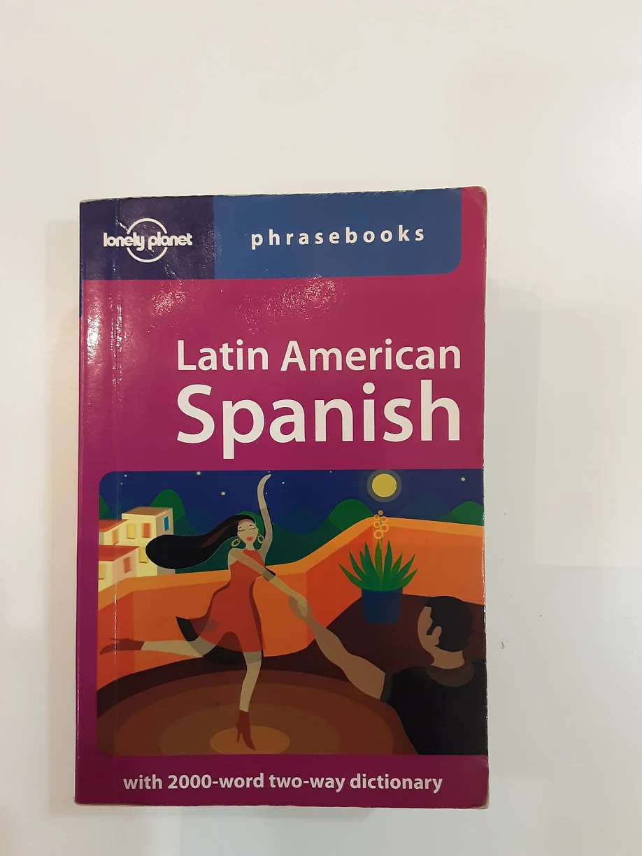 Language learning Spanish book