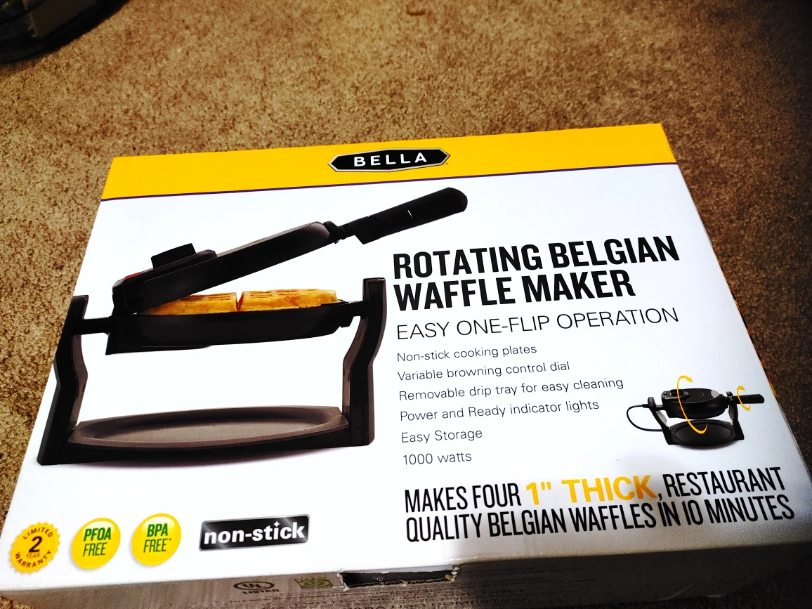 Bella rotating waffle maker - photo 2