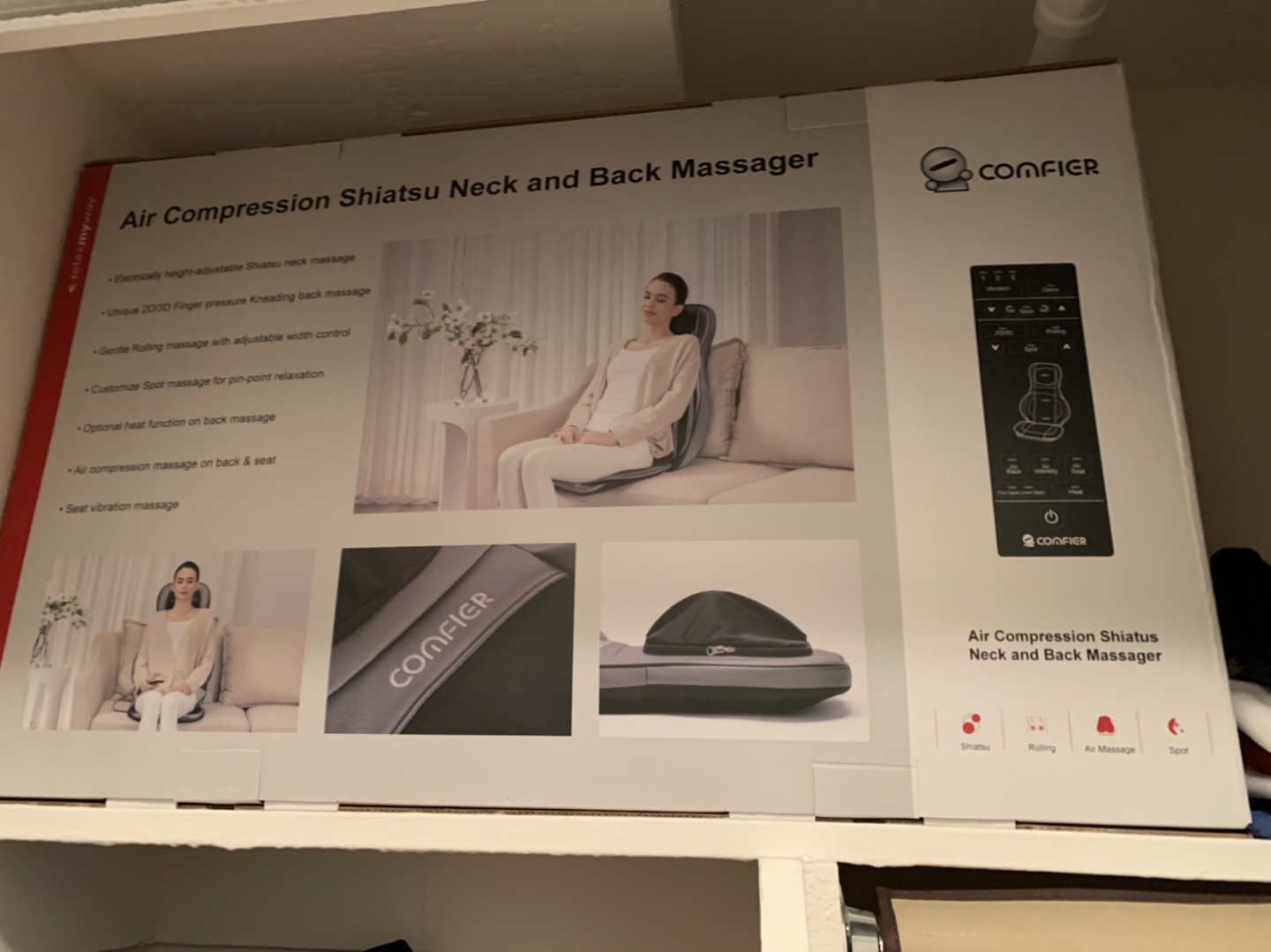Shiatsu Neck and Back Massager - photo 3