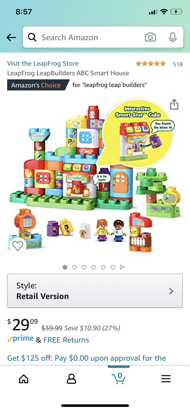 Leap Frog Leap Builders Educational Toy  - photo 2