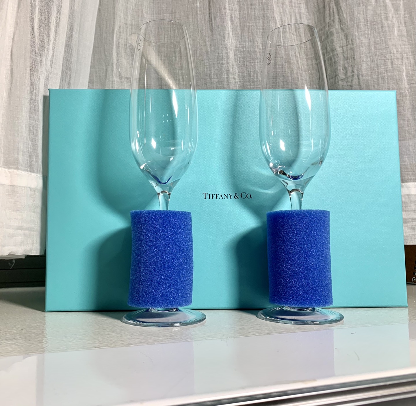 Tiffany & Co. Champagne Flute Set
