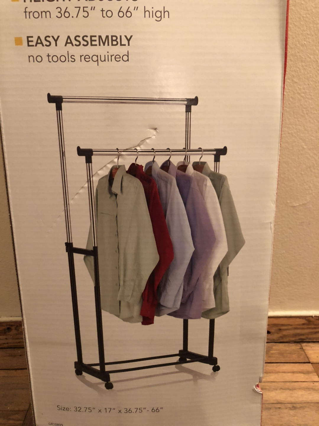BRAND NEW!! Double Clothing Rack - photo 2