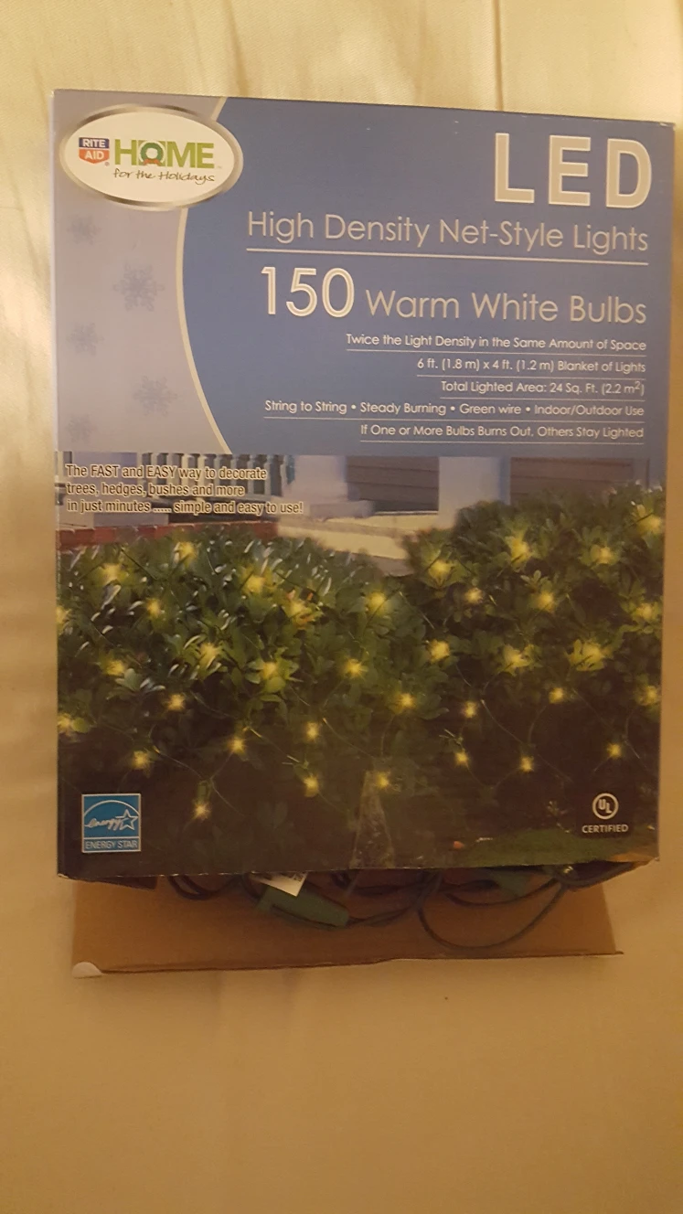Christmas  lights LED warm white bulbs